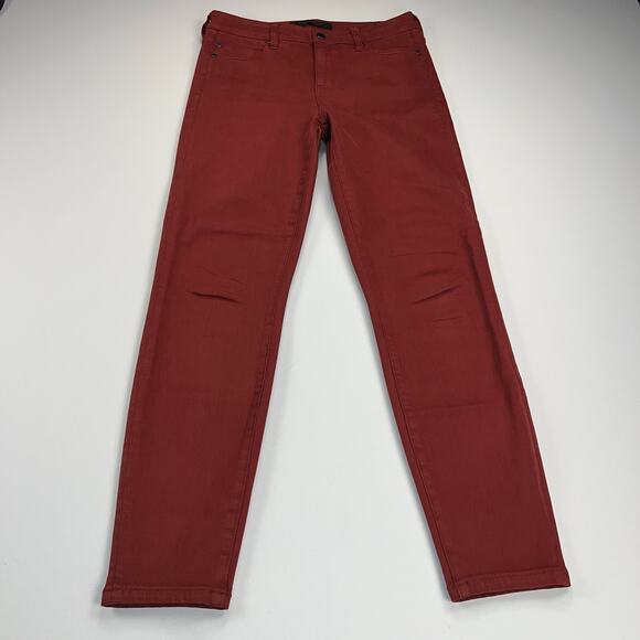 Liverpool Los Angeles The High Rise Ankle Jeans Cherry Wood (Rust) Size 4/27 - Picture 15 of 15